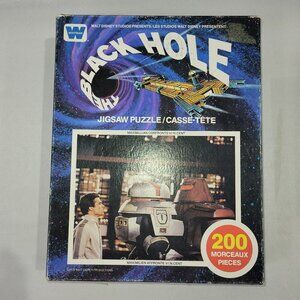 The Black Hole 200 Piece Vintage 1979 Jigsaw Puzzle by Whitman